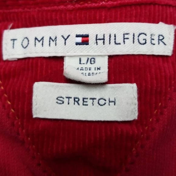 Tommy Hilfiger Women's Red Corduroy Jacket - Picture 4 of 6